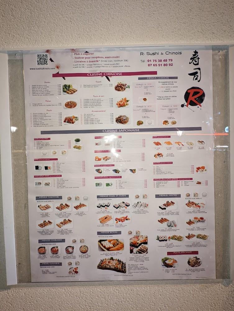 Sushi & Chinois - Menu Image 3