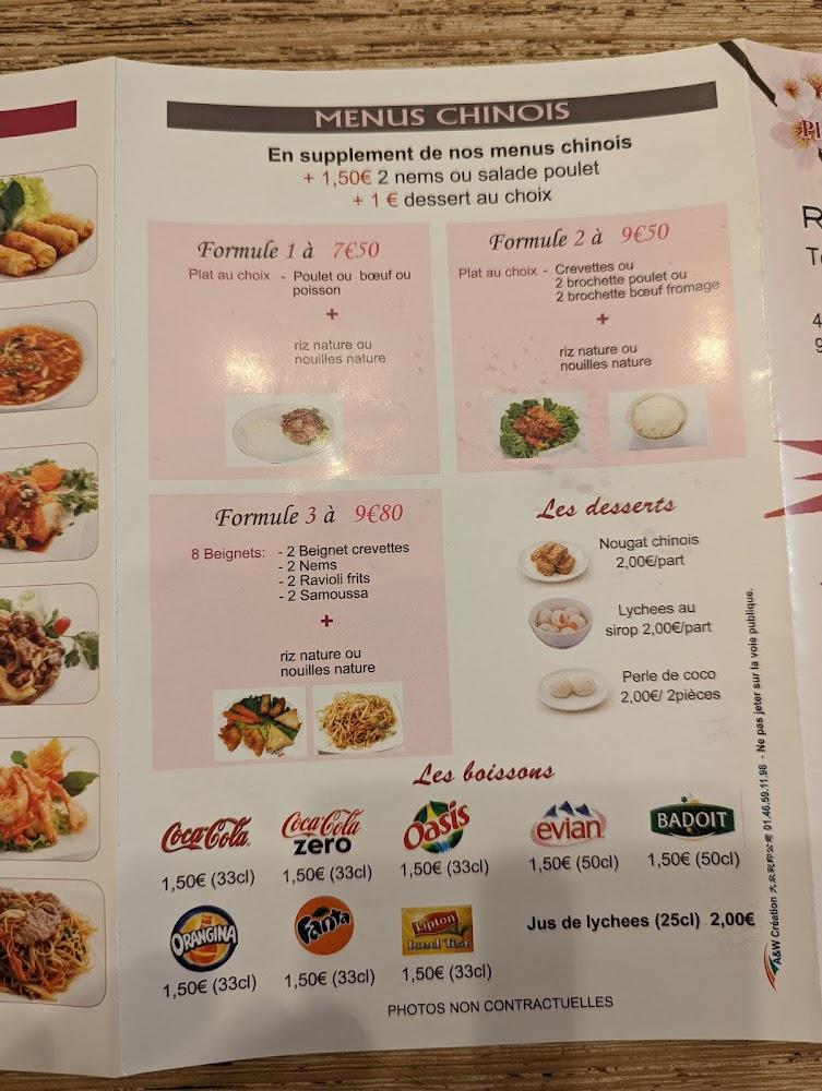 Sushi & Chinois - Menu Image 4